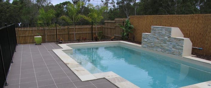 concrete pool surrounds