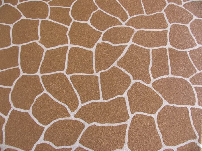 faq cobble stone decorative concrete pattern