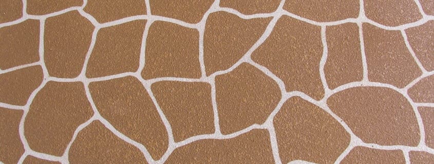 faq cobble stone decorative concrete pattern