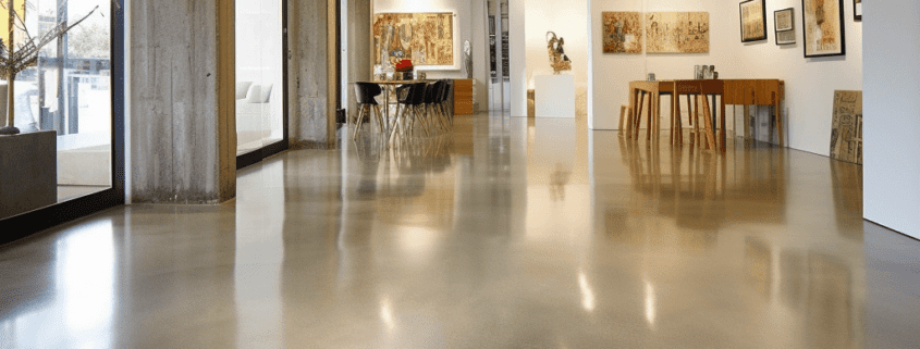 polished concrete floors