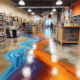 epoxy flooring for retail shops - Brisbane, Gold Coast