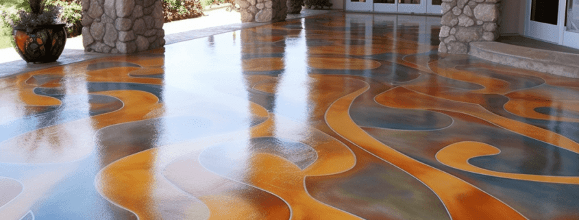 polyurethane coatings decorative concrete resurfacing